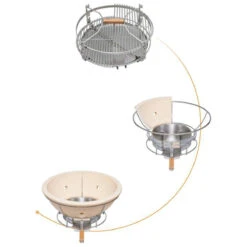 Monolith Avantgarde Classic Inkl. Unterwagen, Schwarz