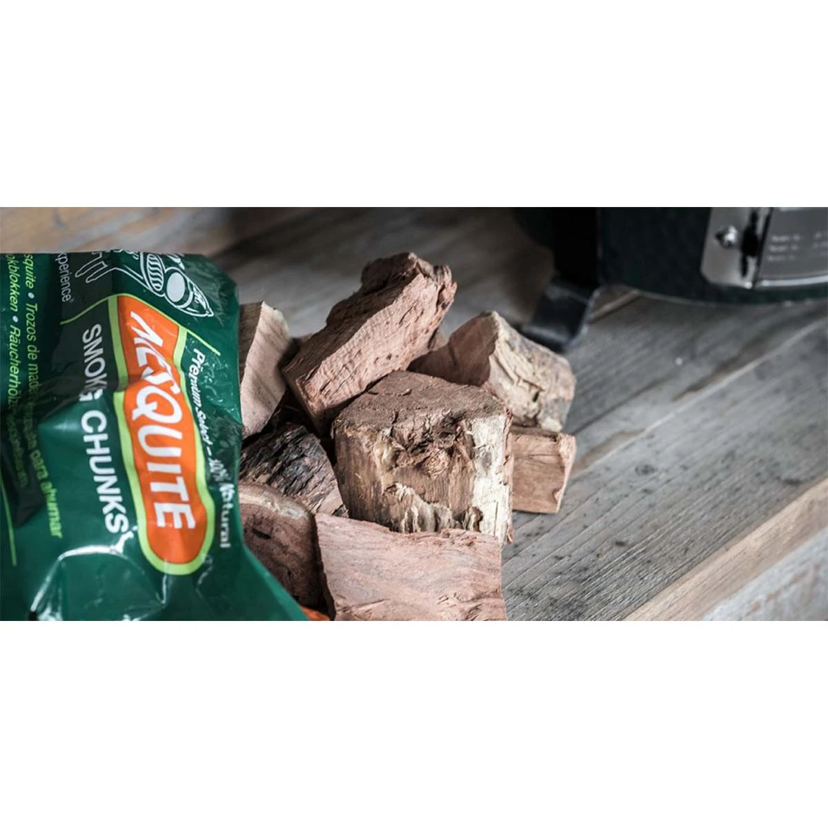 Big Green Egg Holz-Chunks, Mesquite 1 Big Green Egg Holz-Chunks, Mesquite