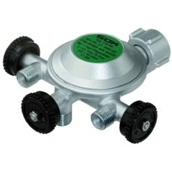 GOK Gasregler 1kg/h 29(30)mbar PS16bar KLF X 3-Abg. G1/4Lh-KN