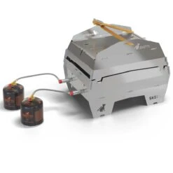 Skotti Grill Max – Steckbarer Edelstahl Gasgrill XL